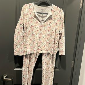 Roller Rabbit Floral Pajama Set